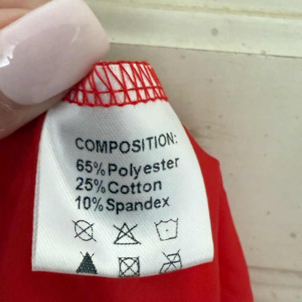 Red Hearts Milkmaid Babydoll Dress - Picture 5 of 5